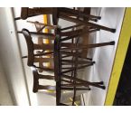 CHAISE DE BISTRO LOT DE 5