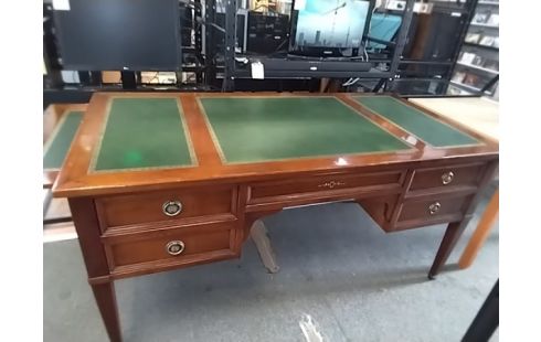 BUREAU STYLE LOUIS PHILIPPE ANCIEN CUIR