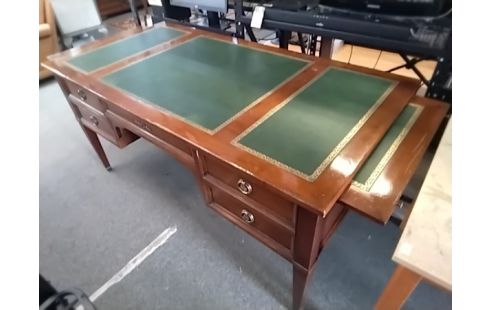 BUREAU STYLE LOUIS PHILIPPE ANCIEN CUIR
