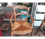 FAUTEUIL PAILLE ÉPIS