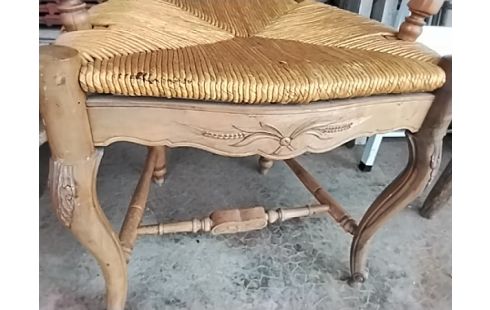 FAUTEUIL PAILLE ÉPIS