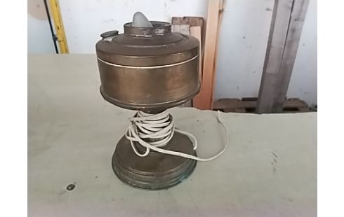 PIED DE LAMPE LAITON CUIVRE