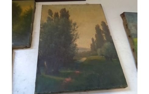 CADRE ANCIEN PAYSAGE