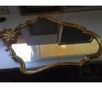 MIROIR DORE STYLE LOUIS XV