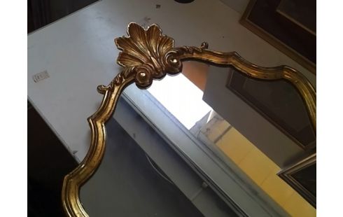 MIROIR DORE STYLE LOUIS XV