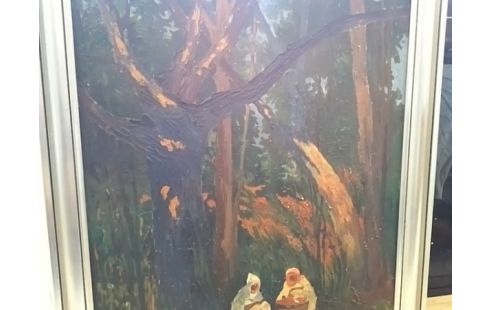 CADRE PEINTURES 2 PERSONNAGES