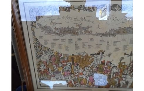 CADRE VINS DE LA COTE DE BEAUNE
