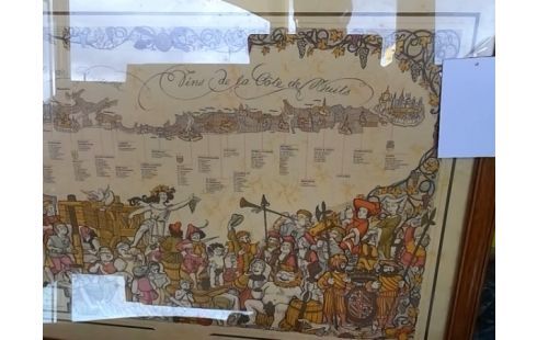 CADRE VINS DE LA COTE DE BEAUNE