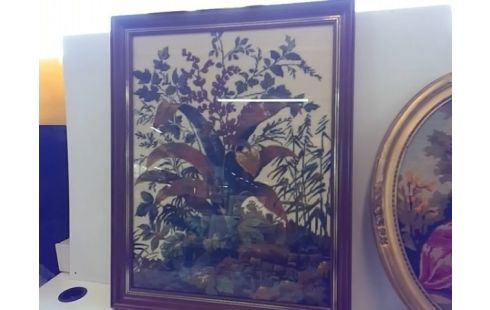 CADRE TAPISSERIE PLANTE