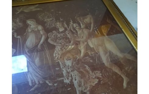 CADRE ALLEGORIE DU PRINTEMPS