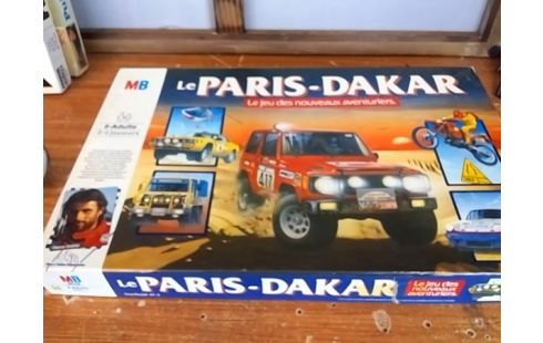 JEU DE SOCIETE LE PARIS DAKAR