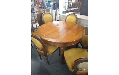 TABLE RONDE MERISIER