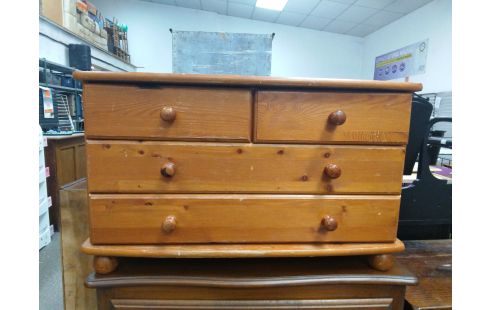 COMMODE PIN 4 TIROIRS