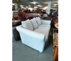 CANAPE 3 PLACES TISSU GRIS