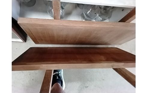 TABLE CHENE CARRELAGE 152X82 2 ALLONGES