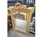 MIROIR DORE STYLE LOUIS XV