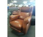 FAUTEUIL CUIR HAVANE