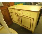 BUFFET 2 CORPS PEINT 2 PORTES 3 TIROIRS
