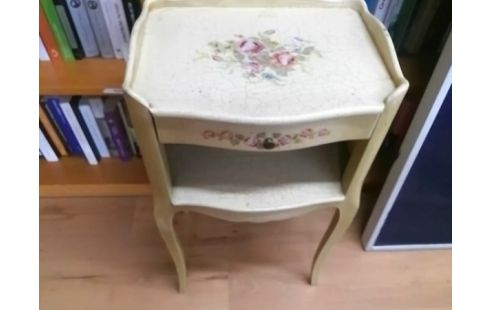 CHEVET 1T MOTIF FLEURS