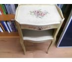 CHEVET 1T MOTIF FLEURS