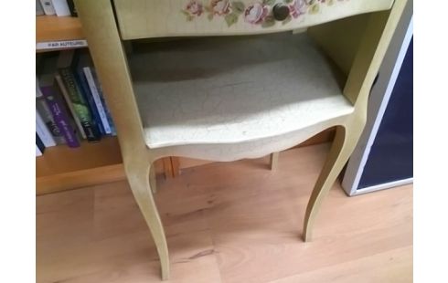 CHEVET 1T MOTIF FLEURS