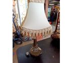 LAMPE DECO BOIS DORÉ
