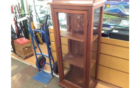 VITRINE 1 PORTE RUSTIQUE