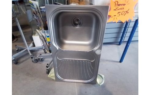 EVIER INOX + ROBINET