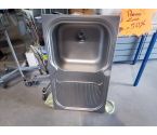 EVIER INOX + ROBINET