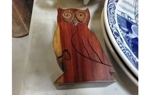BOITE BOIS CASSE TÊTE