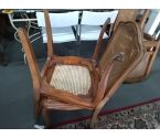 CHAISE CANNEE LOT DE 6