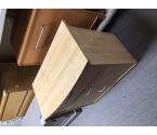 COMMODE COULEUR HETRE 3 TIROIRS EN ETAT