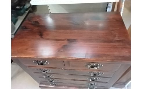 COMMODE BOIS 4 TIROIRS