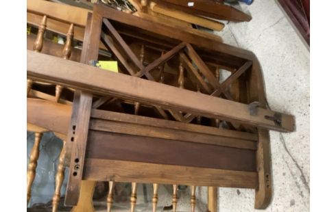 LIT EN BOIS 90X190