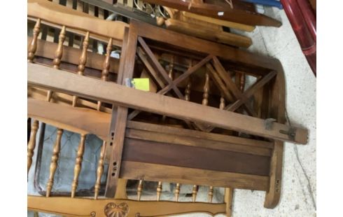 LIT EN BOIS 90X190