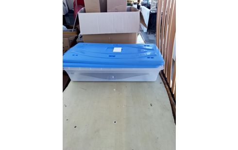 CAISSE RANGEMENT PLASTIQUE + COUVERCLE