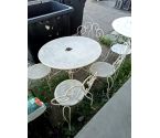 SALON DE JARDIN FER FORGE