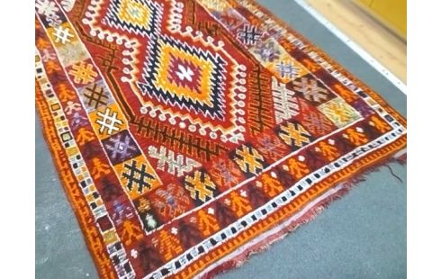 TAPIS GM ROUGE ORANGE 130X230