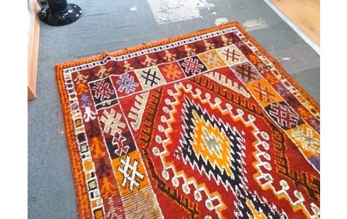 TAPIS GM ROUGE ORANGE 130X230