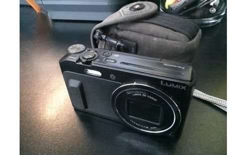 APPAREIL PHOTO LUMIX DMC TZ57 WIFI 16MPX (AVEC CABLE ET SACOCHE)
