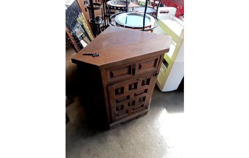 MEUBLE BAS ENCOIGNURE + CLE