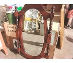 MIROIR BOIS FONCÉ