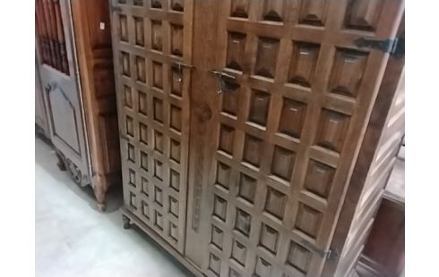 ARMOIRE BOIS 2 PORTES