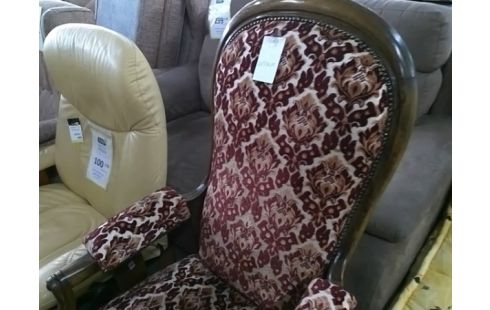 FAUTEUIL VOLTAIRE TISSU