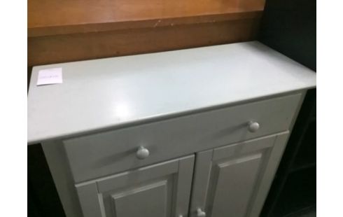MEUBLE BOIS VERT 1T 2P