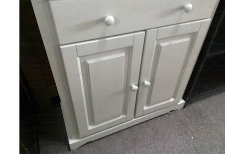 MEUBLE BOIS VERT 1T 2P