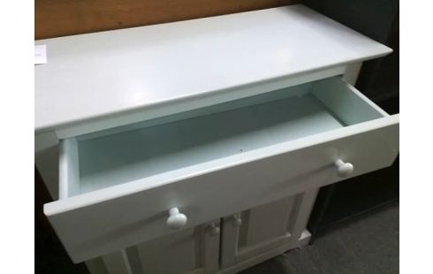 MEUBLE BOIS VERT 1T 2P