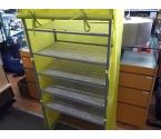 ETAGERE METAL AVEC TISSU VERT