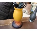 PIED DE LAMPE PÂTE DE VERRE