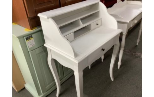BUREAU 3 TIROIRS BLANC